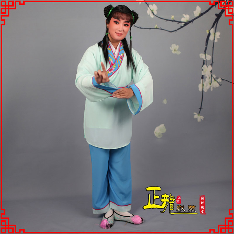 库伦旗歌仔戏童生小孩影视银心四九服 书童衣