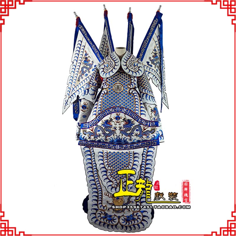 库伦旗武生武将大靠祥龙勾金